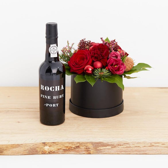 Den hyggelige julehilsen med Porto Rocha, Portvin